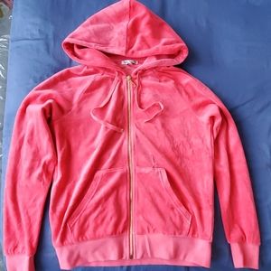 2 For $40‼️Juicy Couture Pink Velour Hoodie